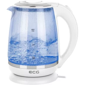 ECG RK 2020 fehér vízforraló, 2 l, üveg