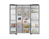 Samsung RS70F64KEFEO Side-by-Side hűtőszekrény AI Energia üzemmóddal 640 L, fekete