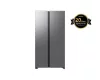 Samsung RS70F65QETEO Side-by-Side hűtőszekrény AI Energia üzemmóddal 659 L, matt metál