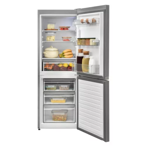 SHARP SJ-FBB02DTXLE-EU alulfagyasztós hűtőszekrény, 229L, Inox