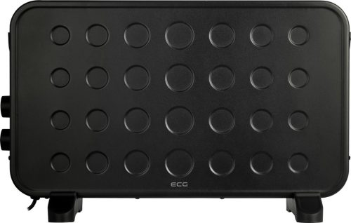 ECG TK-2070 Fekete Szabadon álló meleg levegős konvektor