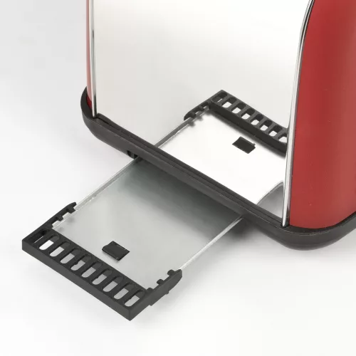 Girmi TP57 piros kenyérpirító, 3 funkcióval, 750-850 W