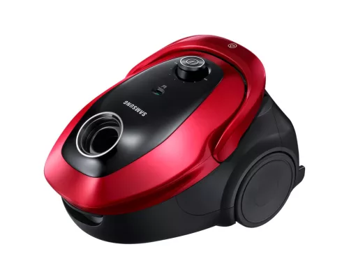 Samsung VC07M25E0WR/GE Hagyományos porzsákos porszívó 750W, Piros