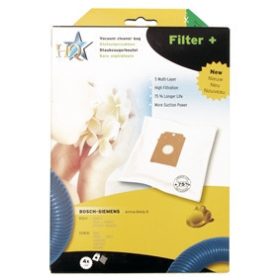   HQ W7-52325/HQF Bosch K  KOMPATIBILIS PAPÍR PORZSÁK 4db/porzsák+1microfilter