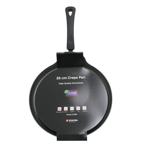 Zokura Z-1086 "Primary" Palacsintasütő indukciós, alumínium, 26 cm