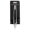 Zokura - 18 cm - es rozsdamentes acél grillfogó Z-1217