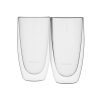 Zokura  Z-1381- 2 db Üveg pohár, dupla falú, 450ml