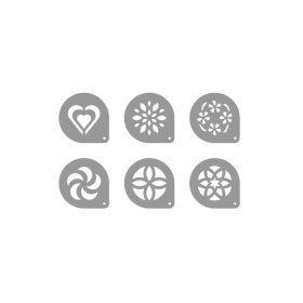 Tescoma myDRINK Cappuccino díszítő sablonok, 6 db 