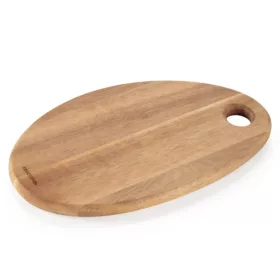   Tescoma  FEELWOOD ovális tálaló- és vágódeszka 32 x 21 cm  