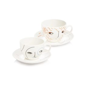 Tescoma  myCOFFEE csésze csészealjjal, 2 db, Emotions  