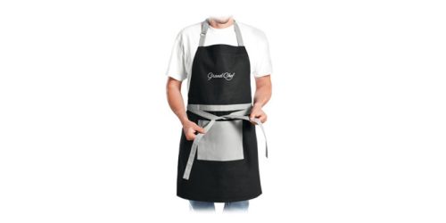 Tescoma GrandCHEF konyhai kötény, fekete 