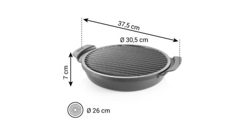 Tescoma PREMIUM Füstmentes grill serpenyő 