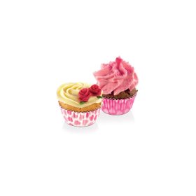   Tescoma DELÍCIA Mini muffinpapír ? 4 cm, 100 db, szívecske 