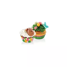 Tescoma DELÍCIA Mini muffinpapír ø 4 cm, 100 db, tavaszi 