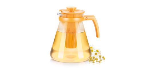 Tescoma TEO TONE teáskanna, áztató szűrővel, 1.7 l, sárga 