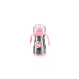Tescoma PAPU PAPI hőtartó cumisüveg 200 ml, rózsaszín 