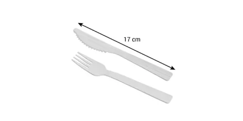 Tescoma PARTY TIME Villa és kés, bambusz, 6 + 6 db 