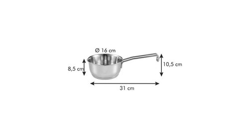 Tescoma GrandCHEF nyeles lábas ø 16 cm, 1,25 l 