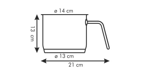 Tescoma HOME PROFI tejforraló ø 14 cm, 1.8 l 