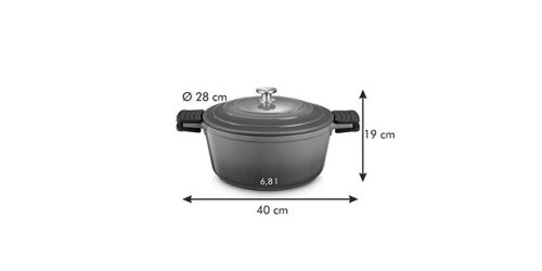 Tescoma BORDEAUX Lábas fedővel ø 28 cm, 6.8 l 