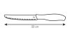 Tescoma SONIC Tízórai kés 12 cm, 6 db 