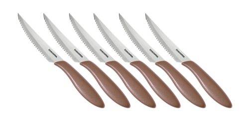 Tescoma PRESTO steak kés 12 cm, 6 db, barna 
