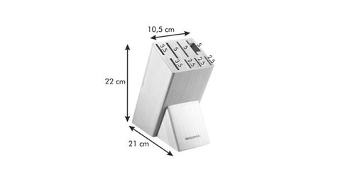 Tescoma NOBLESSE Késtartó 8 késre, ollóra/fenőacélra 
