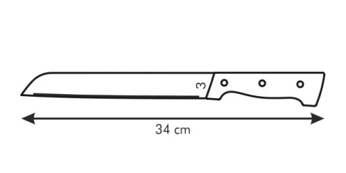 Tescoma HOME PROFI kenyérvágó kés 21 cm 