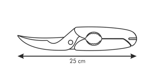 Tescoma PRESTO baromfi olló, 25 cm 