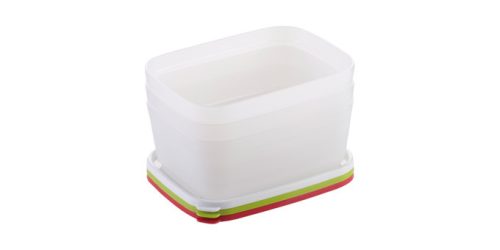 Tescoma PURITY frissen tartó doboz, fagyasztóba, 1.0 l, 3 db 