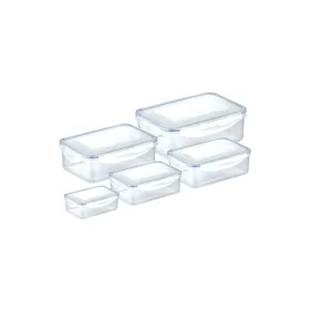 Tescoma FRESHBOX Téglalap alakú ételtároló doboz, 5 db 