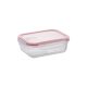 Tescoma FRESHBOX Glass téglalap alakú ételtároló doboz, 1.0 l 