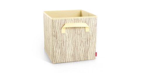 Tescoma FANCY HOME Nyitott doboz 30 x 30 x 30 cm, krémszínű 