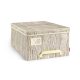 Tescoma FANCY HOME Ruházat tároló doboz 40 x 52 x 25 cm, krémszínű 
