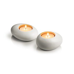 Tescoma FANCY HOME Stones teamécses tartó 2 db, fehér 