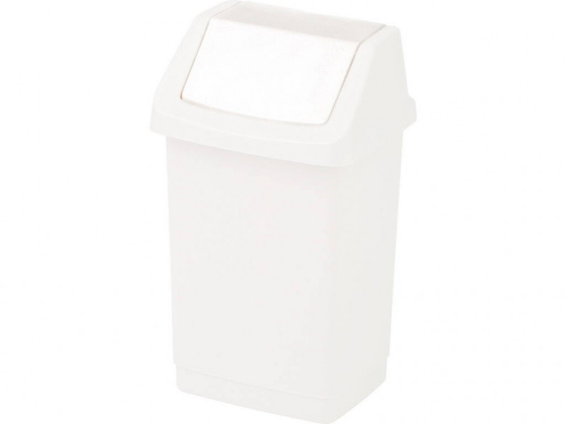 Curver 154792 click-it" billenő fedeles szemetes 50l fehér