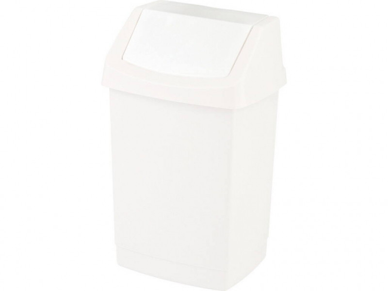 Curver 173215 click-it" billenő fedeles szemetes 15l fehér