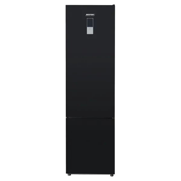 MPM MPM-311-FF-58 kombinált hűtőszekrény - alulfagyasztós, NO Frost, Fekete, 312L