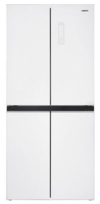 Side By Side Multi Door Hűtőszekrény fagyasztóval -472 L fehér üveg