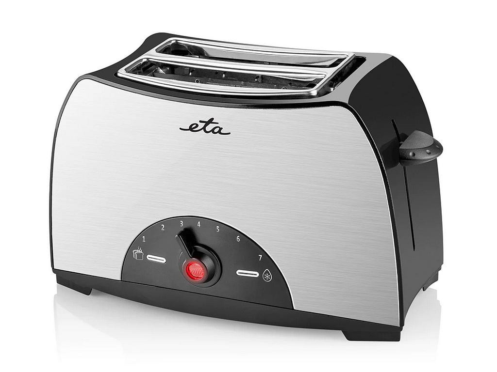 KENYÉRPIRÍTÓ ETA LENNY 800W ROZSDAMENTES, FEKETE 216690000